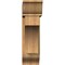Ekena Millwork Westlake Traditional Rough Sawn Bracket w/ Offset Brace, Western Red Cedar, 8"W x 28"D x 28"H BKT0806X28X28WTL01RWR - alternate 4